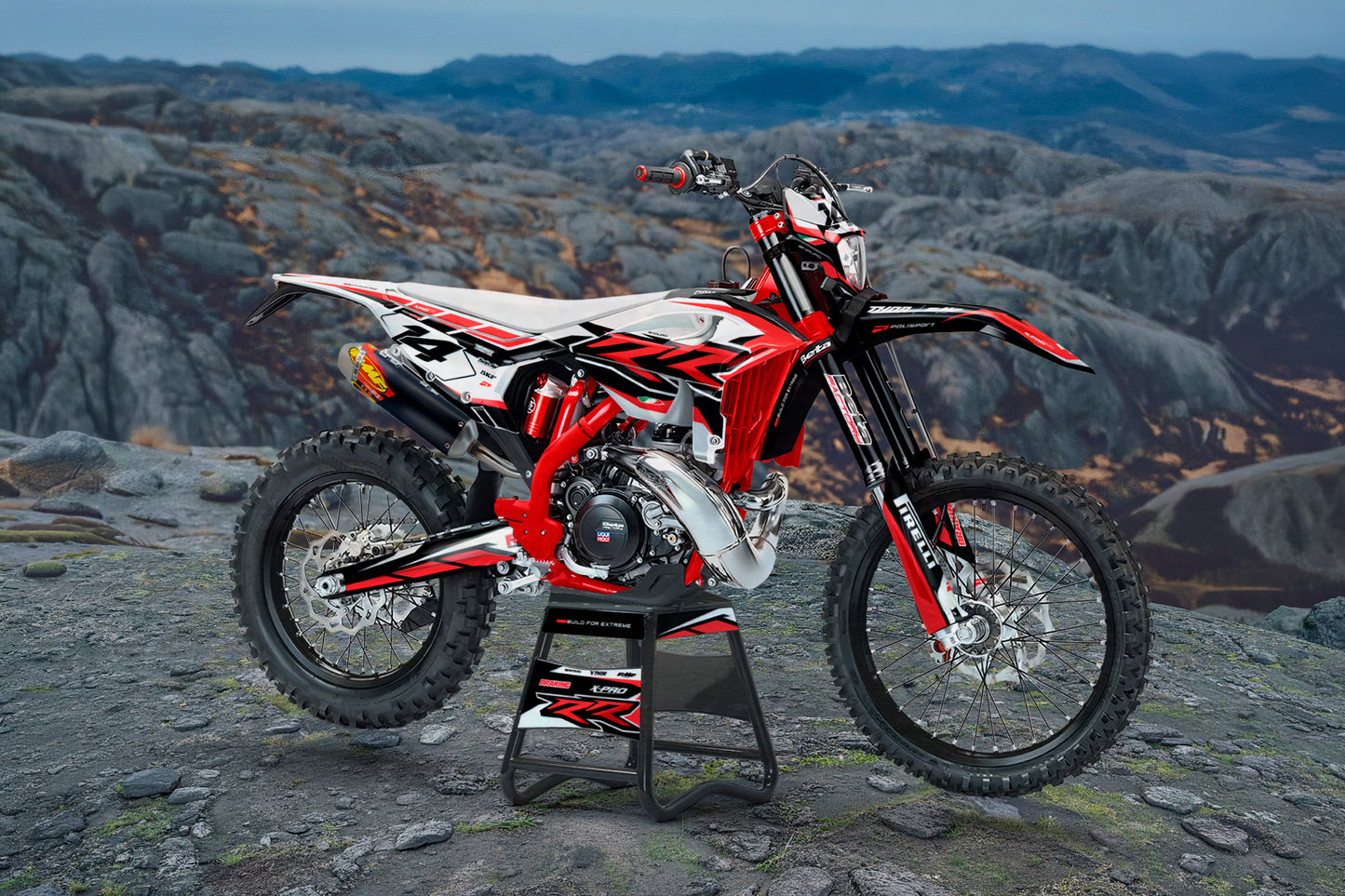 Beta RR X-PRO Moab Graphics Kit - RX 2T 250 350 RX 4T 450