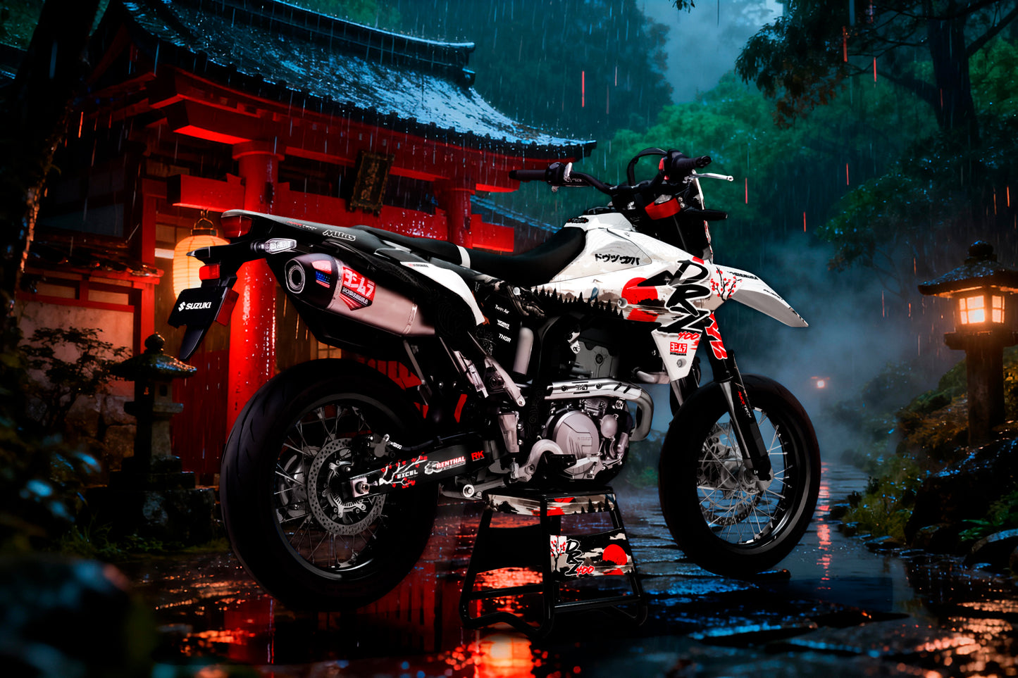 Suzuki DR-Z4S & SM 2025 Aomori Graphics Kit