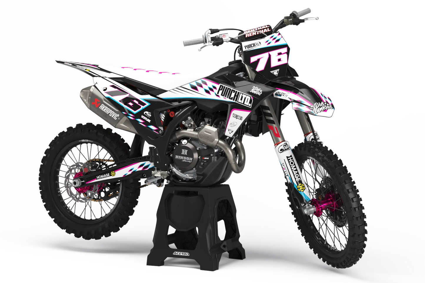 KTM Punch Graphics Kit - SX50 SX65 SX85 SX SXF EXC XC EXCF Six Days 125