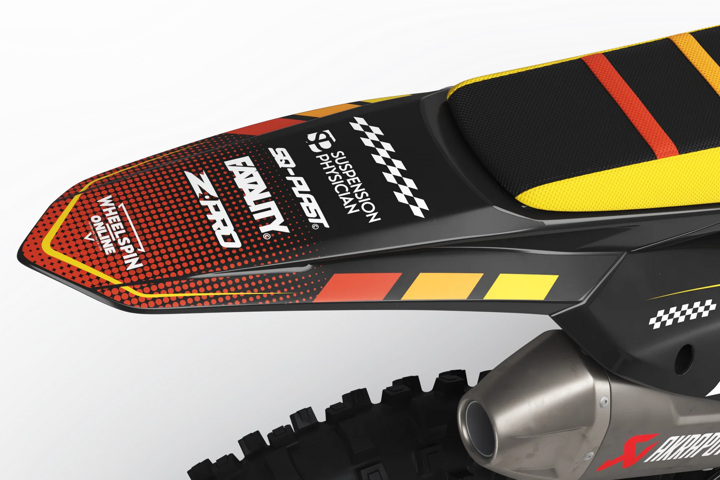 KTM Retro Graphics Kit - SX50 SX65 SX85 SX SXF EXC XC EXCF Six Days 125