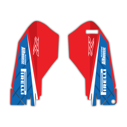 Lower Fork Guard Graphics Kit - Fits Beta RR X-PRO RX 2T 250 350 RX 4T 450