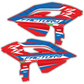 Radiator Shroud Graphics Kit - Fits Beta RR X-PRO RX 2T 250 350 RX 4T 450