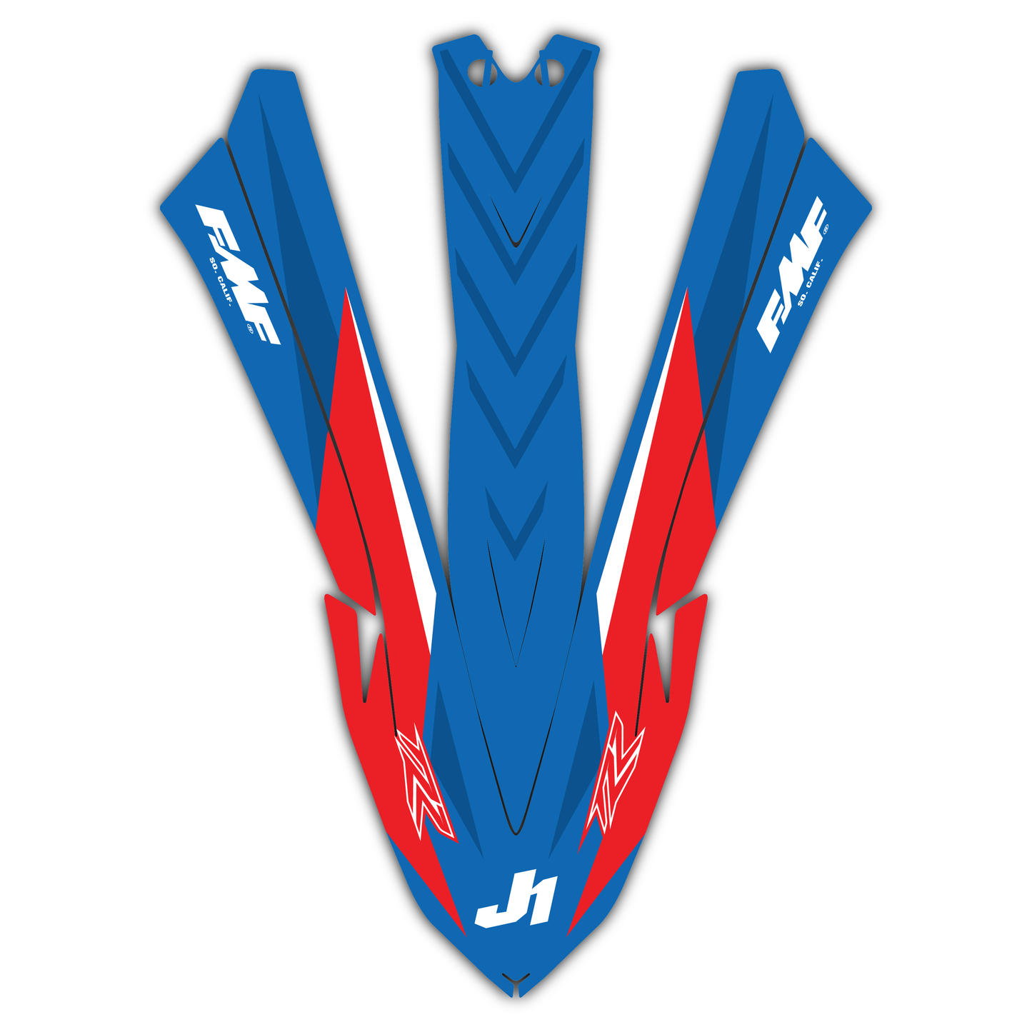 Front Fender Graphics Kit - Fits Beta RR X-PRO RX 2T 250 350 RX 4T 450