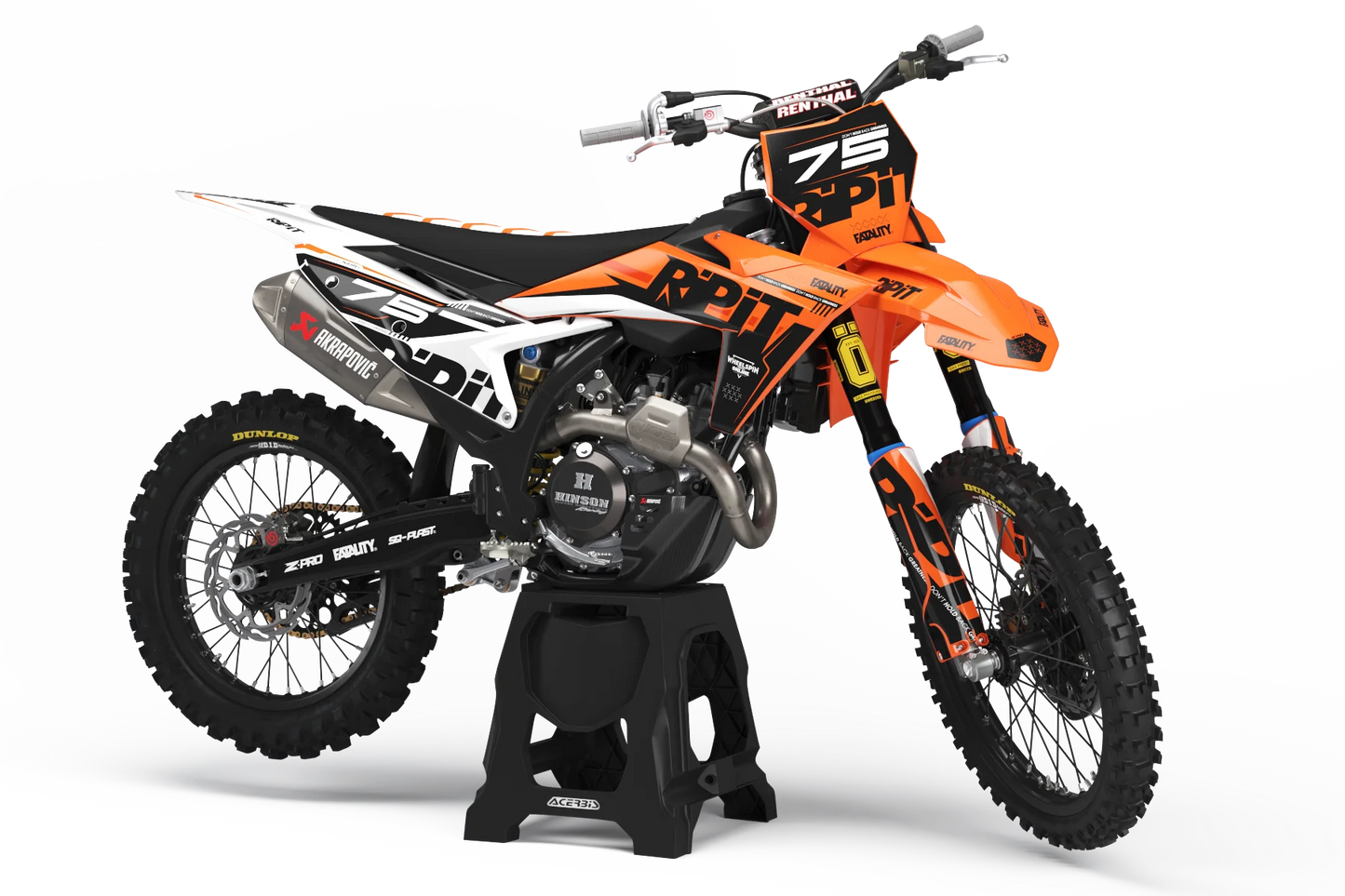KTM Rip It Graphics Kit - SX50 SX65 SX85 SX SXF EXC XC EXCF Six Days 125