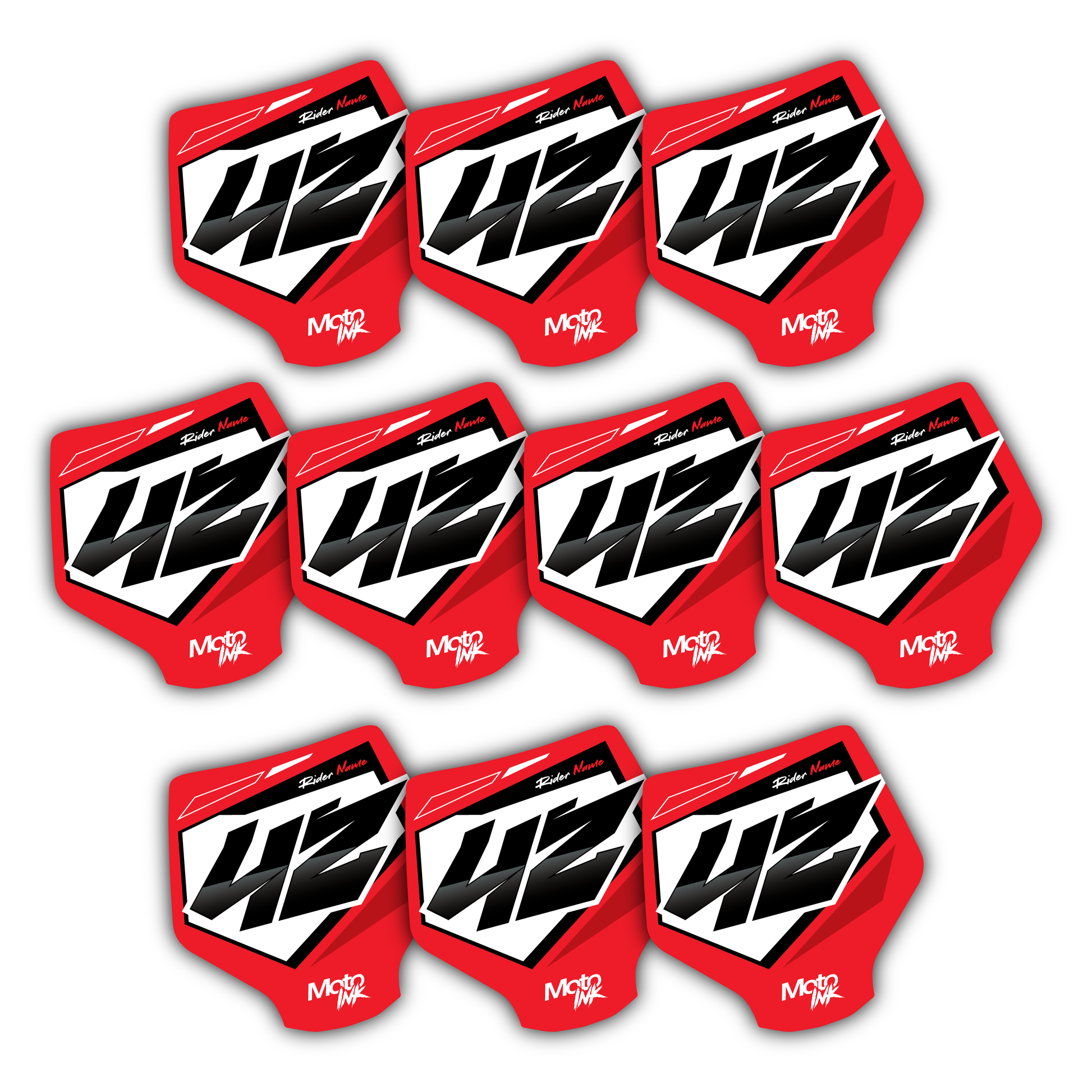 Stark Signature Sticker Stark Future Custom Hub Sticker Sets – MotoInk