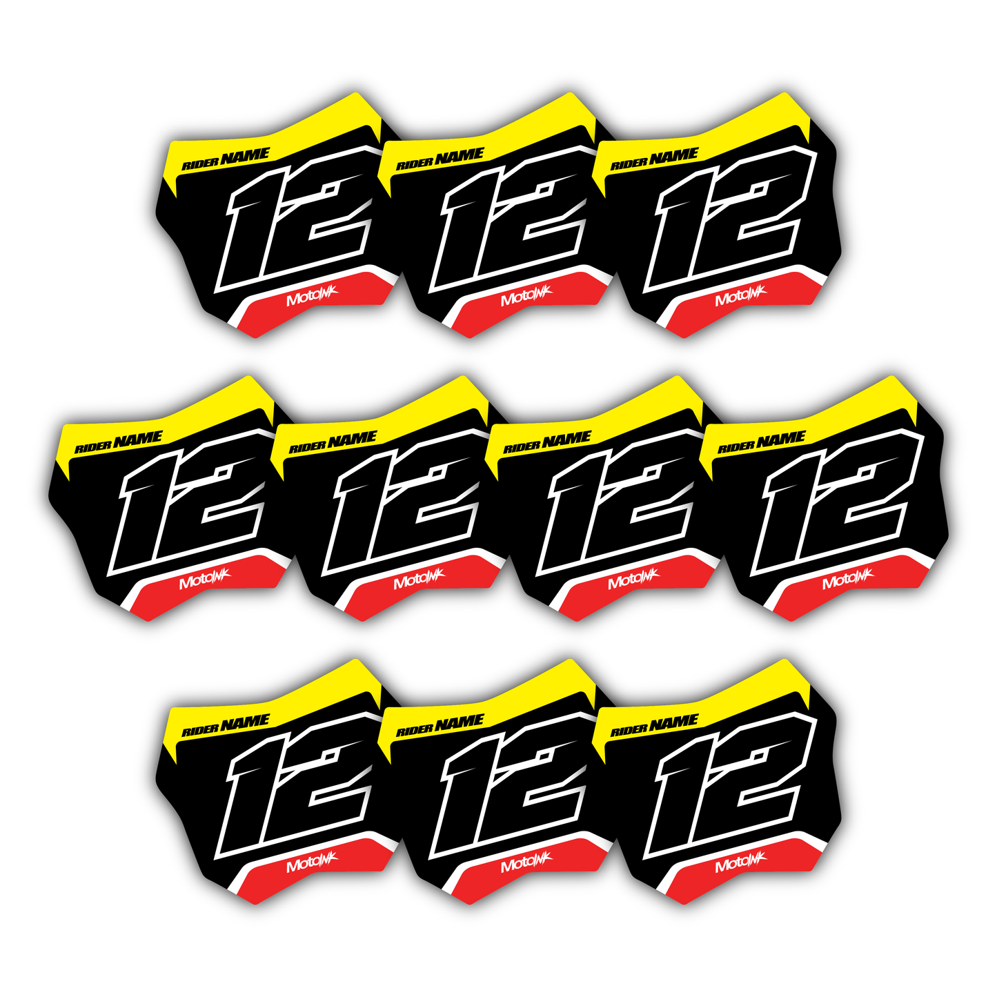 Suzuki Custom Hub Sticker Sets