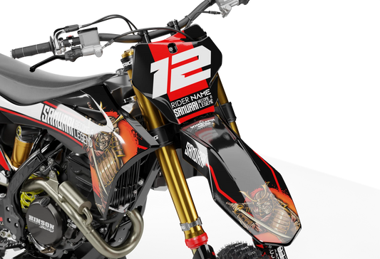 GasGas Samurai Graphics Kit - MC50 MC65 MC85 SM700 ES700 MC250F MC350F MC450F EC250F EC350F