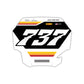 Front Number Plate Graphics Kit - Fits Yamaha YZ125, YZ250, YZ250F, YZ450F, WR250F, WR450F