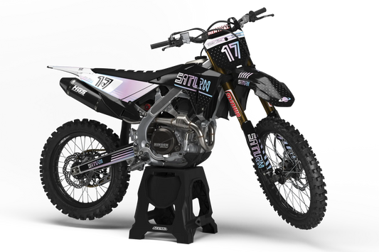 Honda Saturn Graphics Kit - CRF50 CRF110 CR125 CR250 CRF250r CRF450r CRF450RL CRF450RX CRF300L