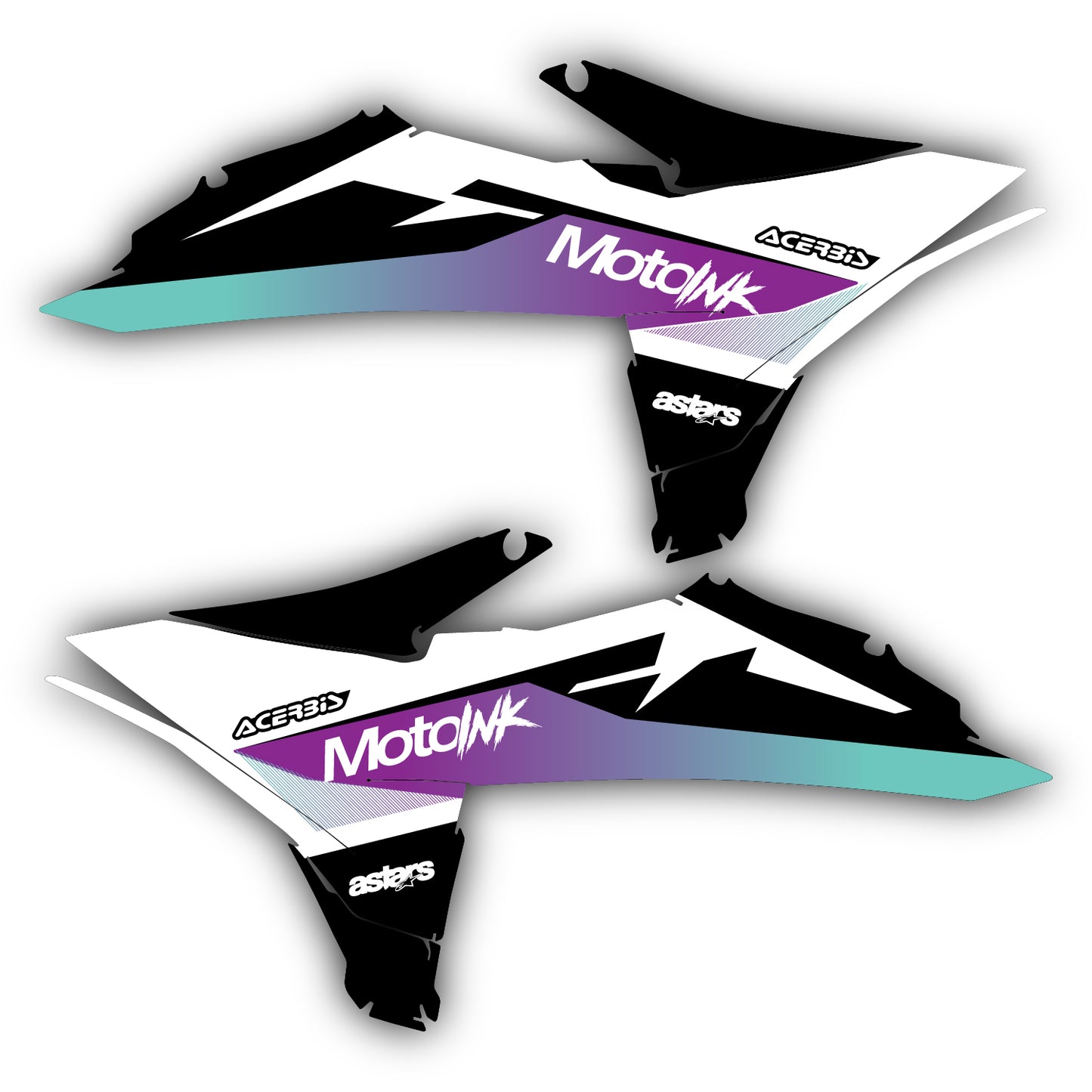 KTM Seeker Graphics Kit - SX50 SX65 SX85 SX SXF EXC XC EXCF Six Days 125