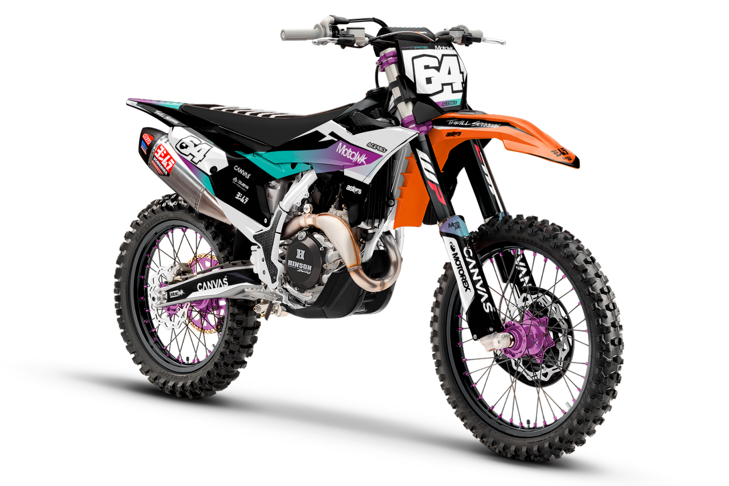 KTM Seeker Graphics Kit - SX50 SX65 SX85 SX SXF EXC XC EXCF Six Days 125