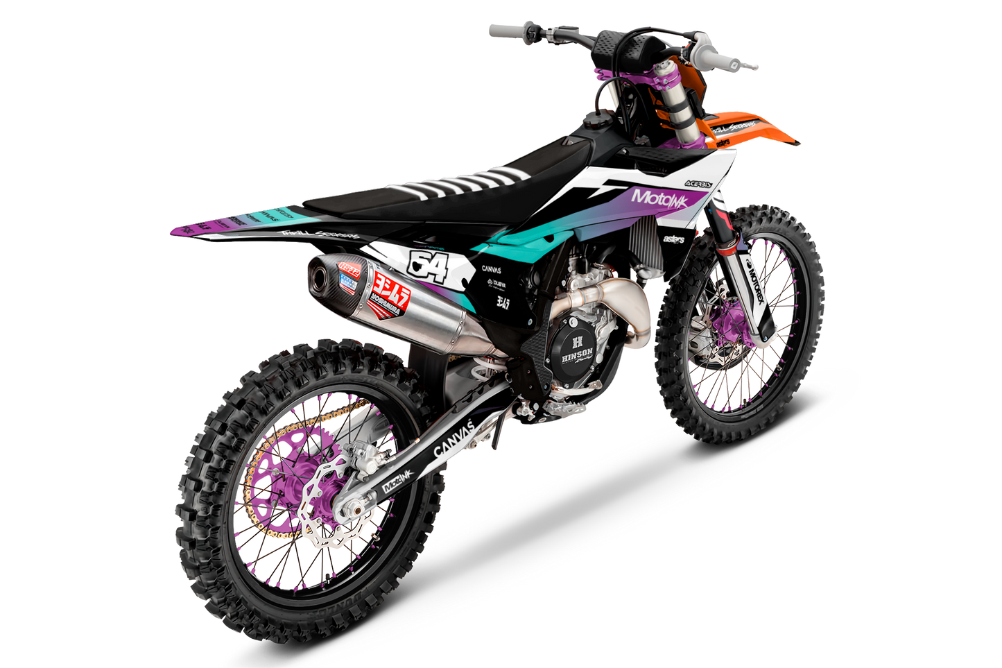 KTM Seeker Graphics Kit - SX50 SX65 SX85 SX SXF EXC XC EXCF Six Days 125