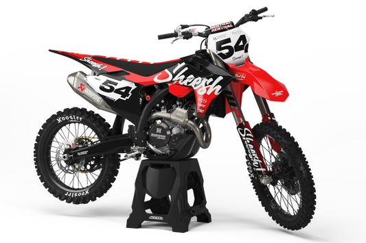 GasGas Sheesh Graphics Kit - MC50 MC65 MC85 SM700 ES700 MC250F MC350F MC450F EC250F EC350F