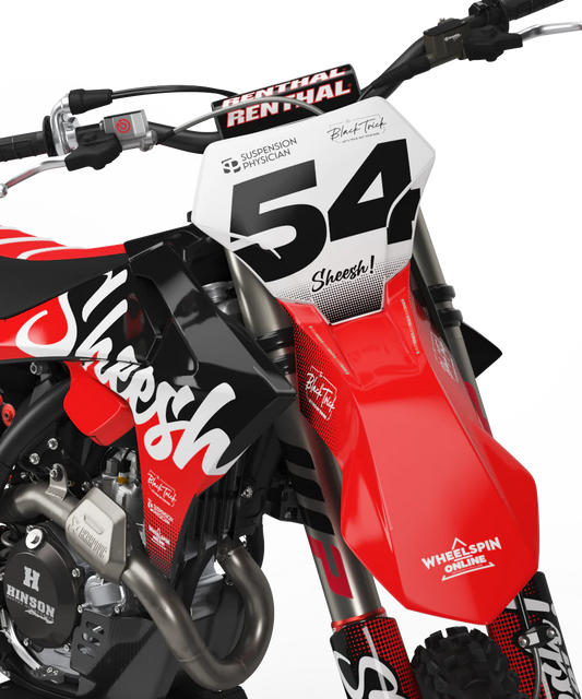GasGas Sheesh Graphics Kit - MC50 MC65 MC85 SM700 ES700 MC250F MC350F MC450F EC250F EC350F