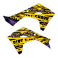 Radiator Shroud Graphics Kit - Fits Kawasaki KX65, KX85, KX250, KX250F, KX450F, KX450X