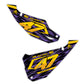 Side Number Plate Graphics Kit - Fits Kawasaki KX65, KX85, KX250, KX250F, KX450F, KX450X