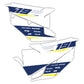Side Number Plate Graphics Kit - Fits Husqvarna TC 85, TC 125, FC 250, FC 350, FC 450, TE 300, FE 250, FE 350, FE 501