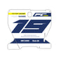Front Number Plate Graphics Kit - Fits Husqvarna TC 85, TC 125, FC 250, FC 350, FC 450, TE 300, FE 250, FE 350, FE 501