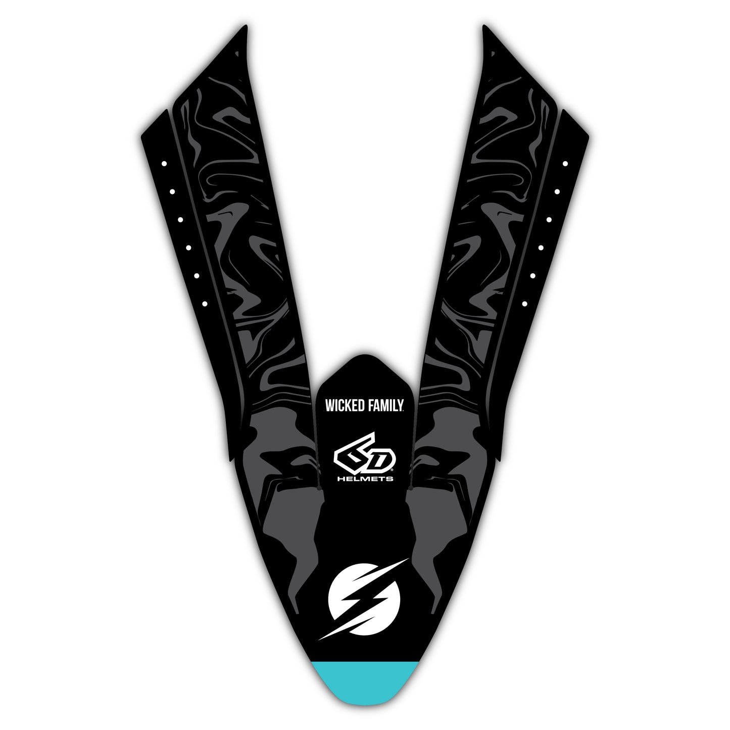 Front Fender Graphics Kit - Fits Stark Future Stark VARG Electric Motocross Bike