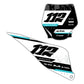Front & Side Number Plate Graphics Kit - Fits Stark Future Stark VARG Electric Motocross Bike