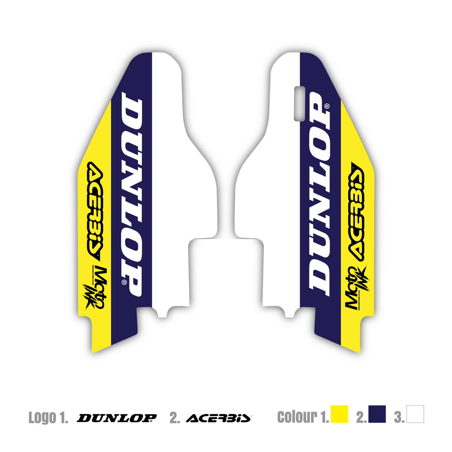 Custom Fork Guard Graphics – MotoInk Signature Edition