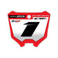 Front Number Plate Graphics Kit - Fits Honda CRF250R, CRF450R, CRF450RX, CR125, CR250