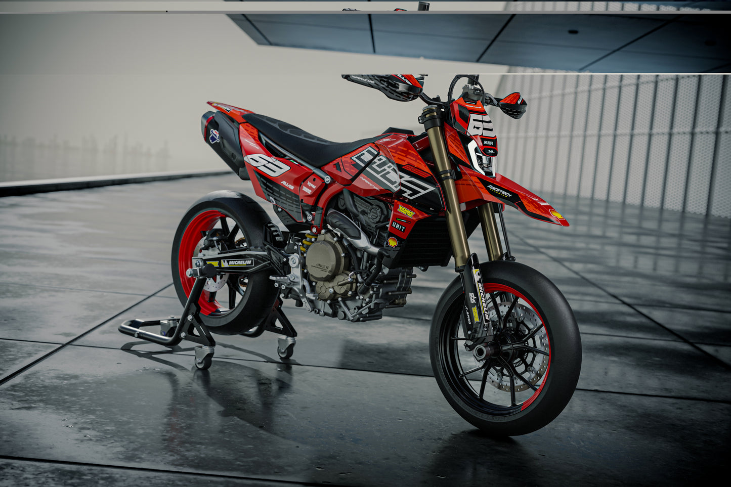 Ducati Hypermotard 689 Mono Torino Graphics Kit