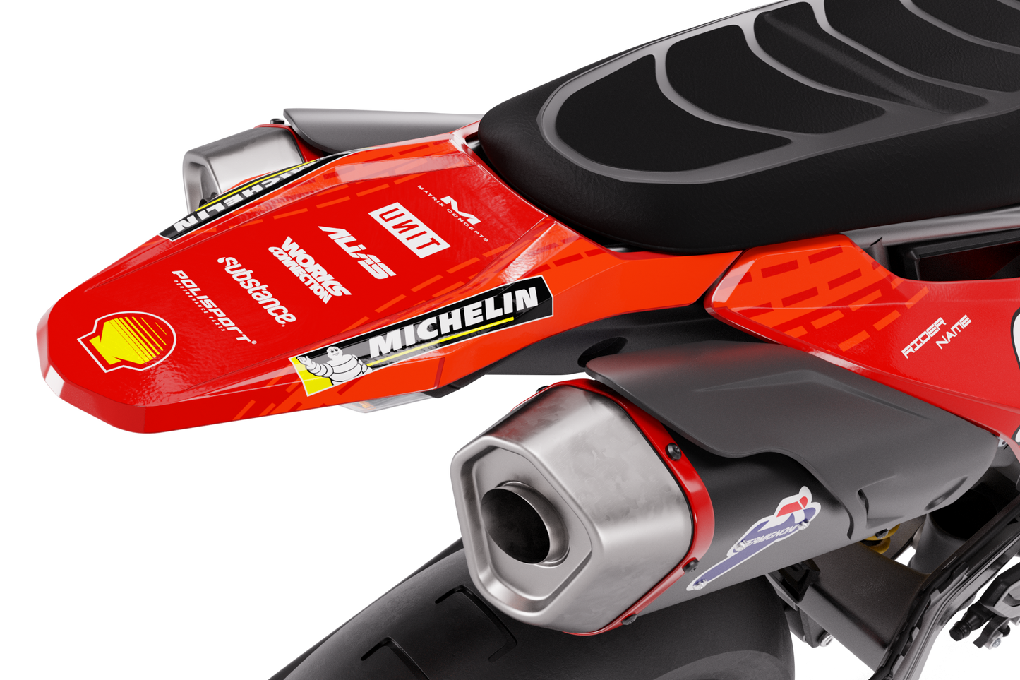 Ducati Hypermotard 689 Mono Torino Graphics Kit