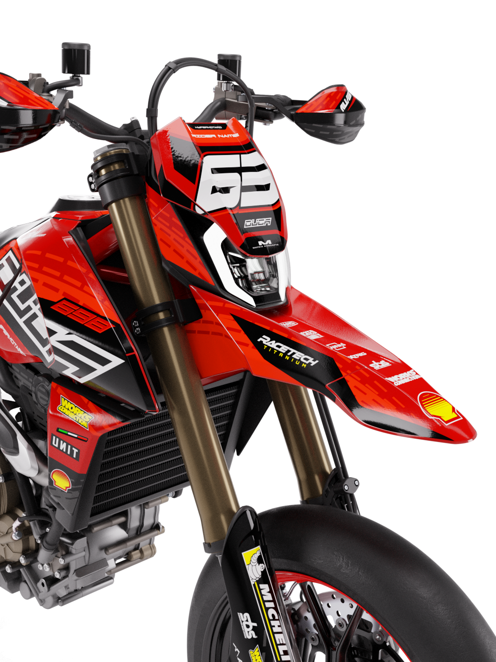 Ducati Hypermotard 689 Mono Torino Graphics Kit
