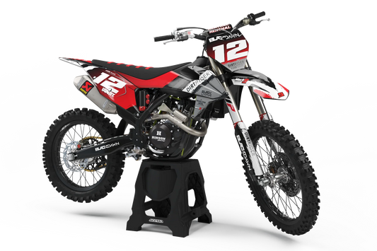 KTM Torn Graphics Kit - SX50 SX65 SX85 SX SXF EXC XC EXCF Six Days 125