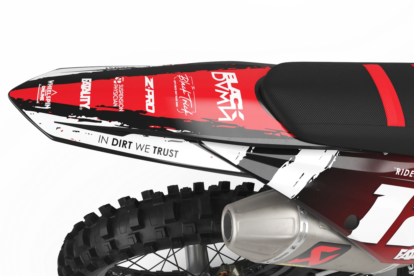 KTM Torn Graphics Kit - SX50 SX65 SX85 SX SXF EXC XC EXCF Six Days 125