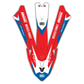 Front Fender Graphics Kit - Fits Beta RR X-PRO RX 2T 250 350 RX 4T 450
