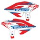 Radiator Shroud Graphics Kit - Fits Beta RR X-PRO RX 2T 250 350 RX 4T 450