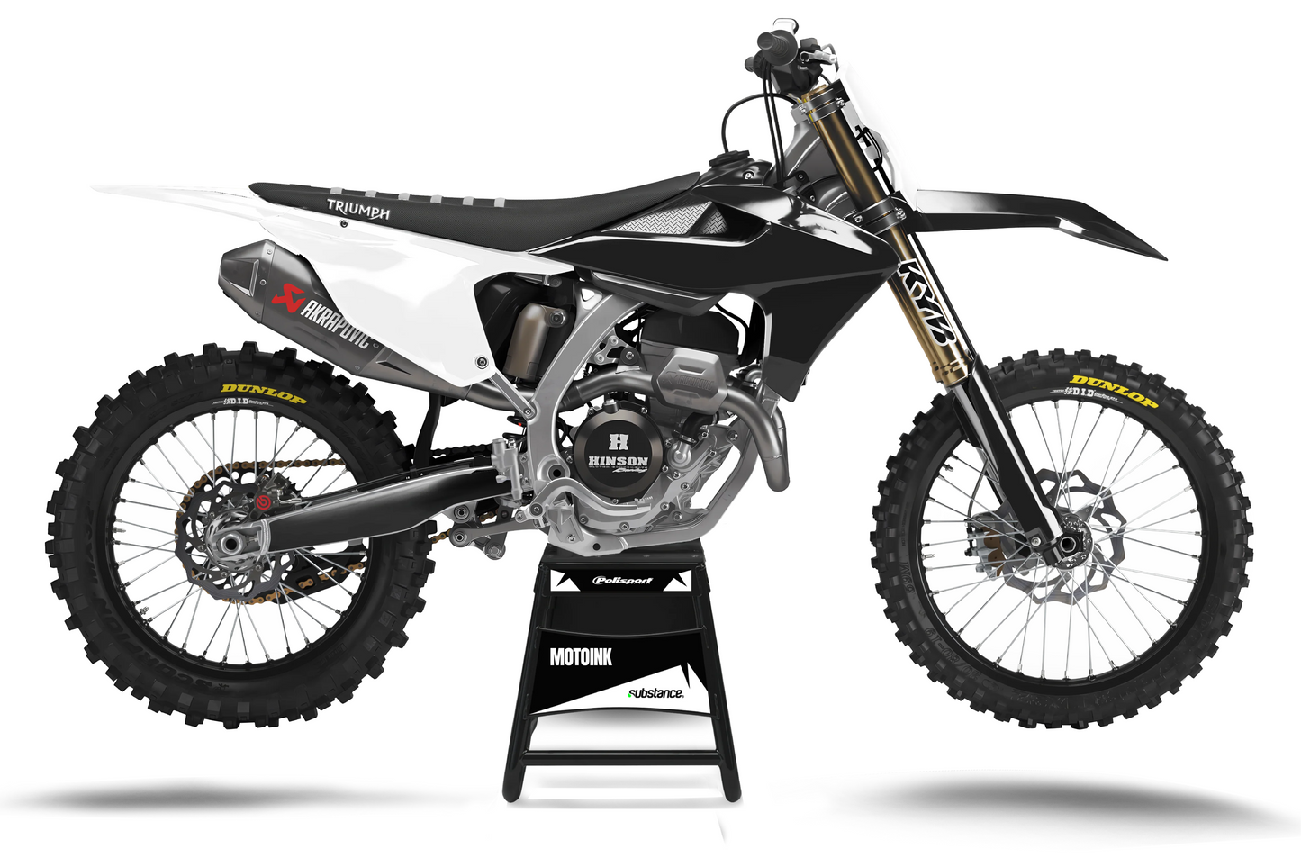 Triumph Factory Style Custom Designed Graphics