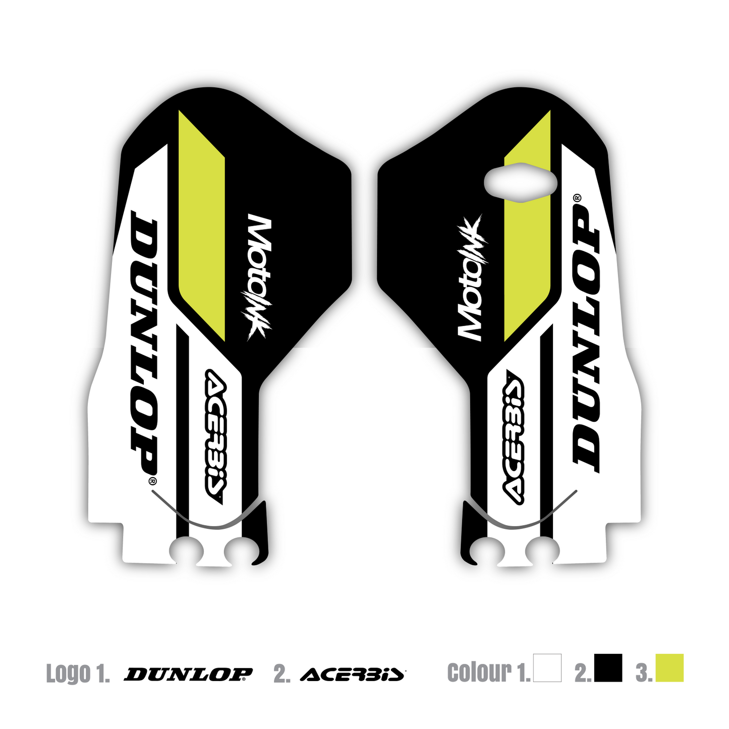 Custom Fork Guard Graphics – MotoInk Signature Edition