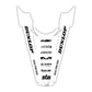 Rear Fender Graphics Kit - Fits Husqvarna TC 85, TC 125, FC 250, FC 350, FC 450, TE 300, FE 250, FE 350, FE 501