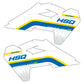 Radiator Shroud Graphics Kit - Fits Husqvarna TC 85, TC 125, FC 250, FC 350, FC 450, TE 300, FE 250, FE 350, FE 501