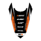 KTM 2023-26 Rear Fender Mudguard Plastic & Graphics Bolt-On kit - SX 250 - SX-F 250 - XC-F 450 - XC-F 350 - XC 300 - XC-W 300 - XC 250 - XC-F 250