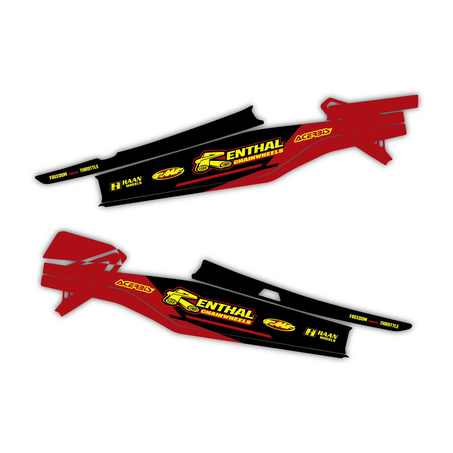 Swingarm Graphics Kit - Fits Ducati Hypermotard 689 Mono
