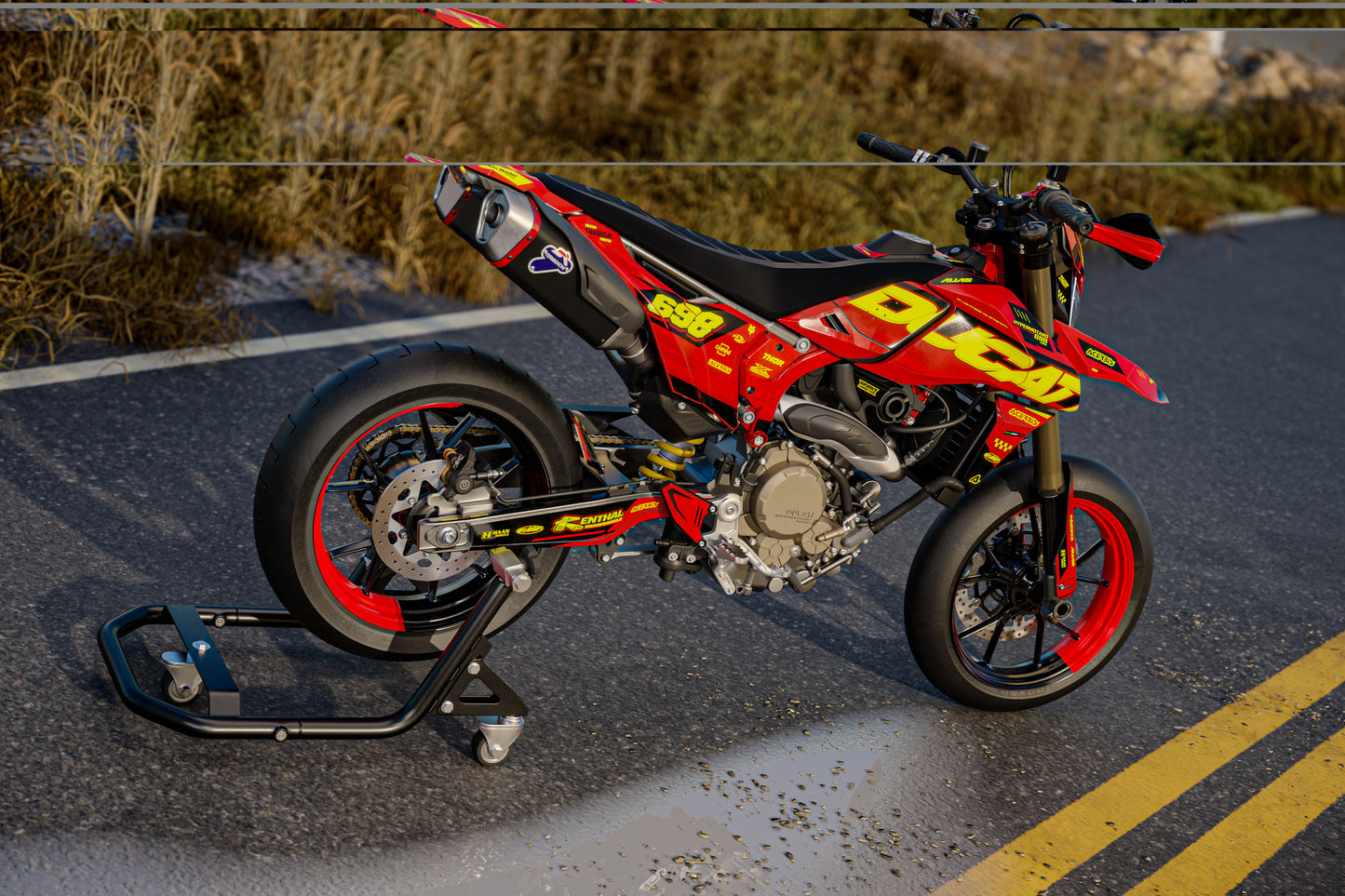 Ducati Hypermotard 689 Mono Verona Graphics Kit