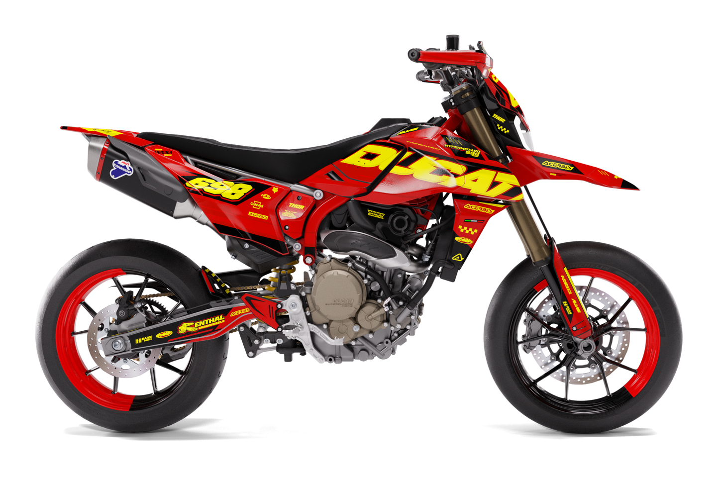 Ducati Hypermotard 689 Mono Verona Graphics Kit
