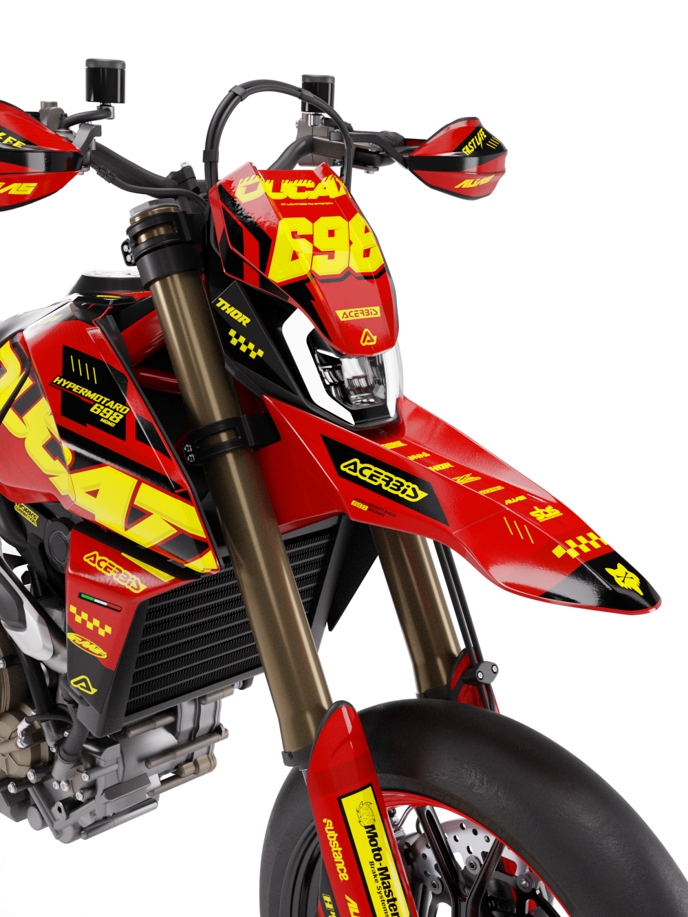 Ducati Hypermotard 689 Mono Verona Graphics Kit