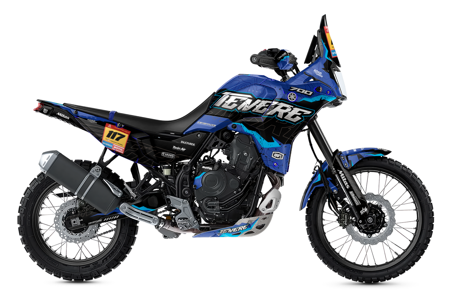 Yamaha Tenere 700 2025 Agadez Graphics Kit