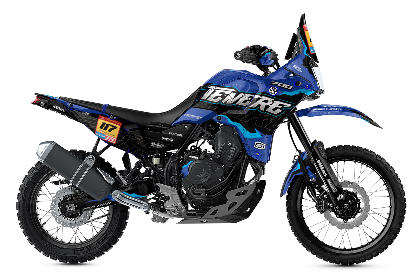Yamaha Tenere 700 2025 Agadez Graphics Kit