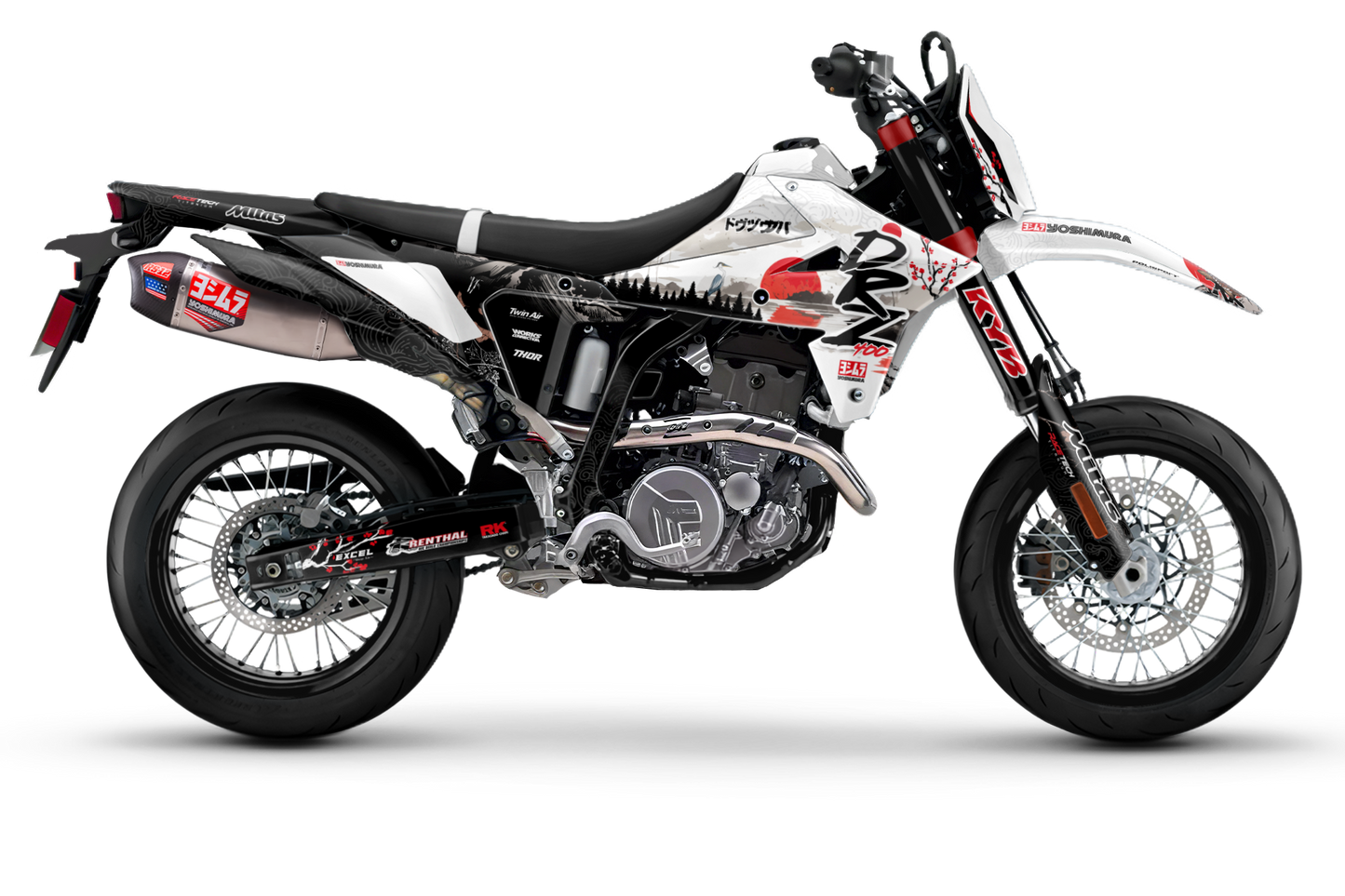 Suzuki DR-Z4S & SM 2025 Aomori Graphics Kit