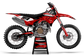 Ducati Ferrara Graphics Kit - Desmo 250 MX 450 MX