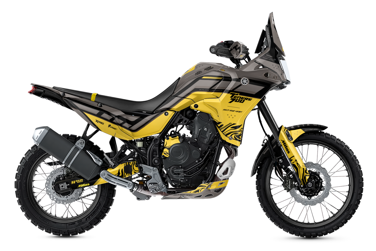 Yamaha Tenere 700 2025 Maputo Graphics Kit