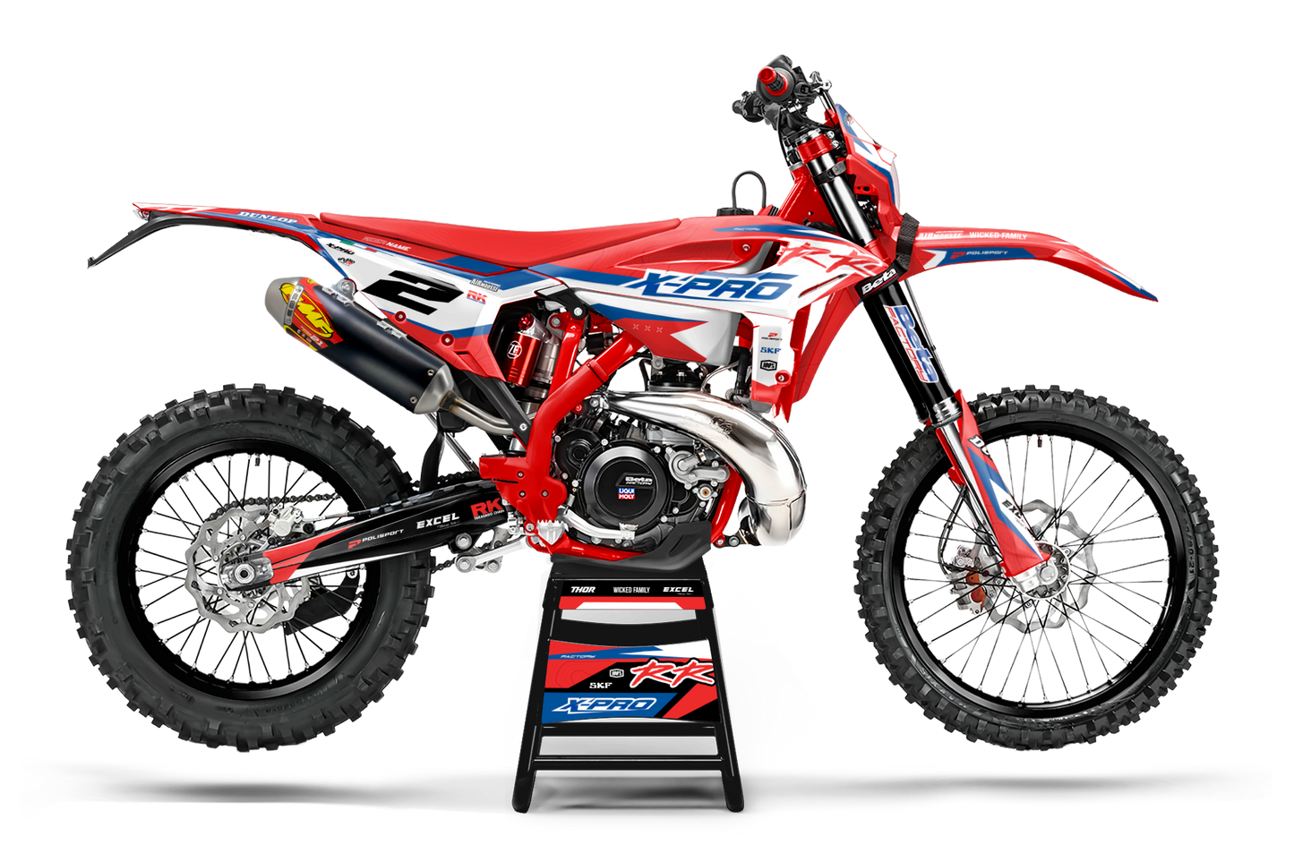 Beta RR X-PRO Toscana Graphics Kit - RX 2T 250 350 RX 4T 450
