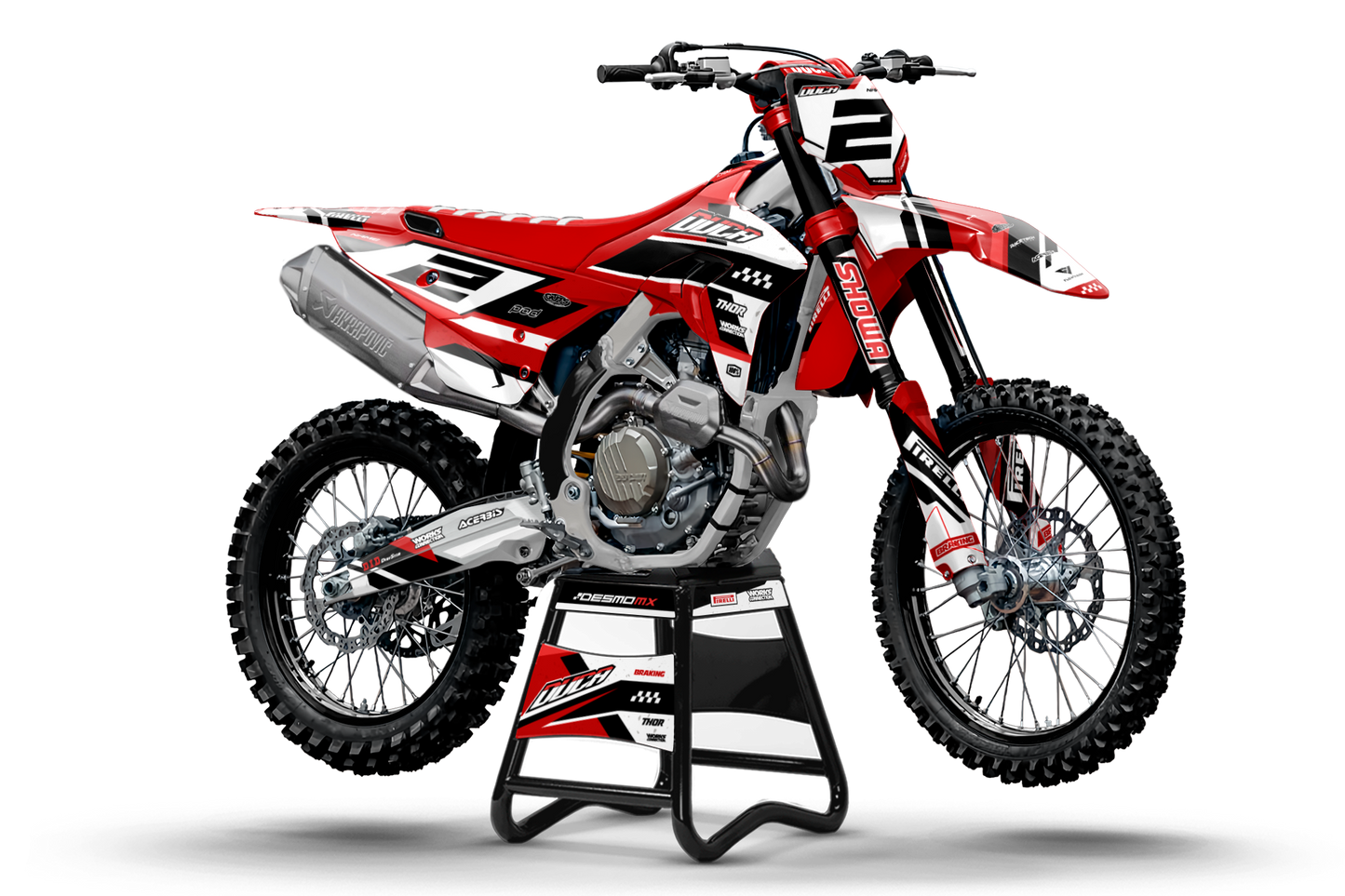 Ducati Venezia Graphics Kit - Desmo 250 MX 450 MX