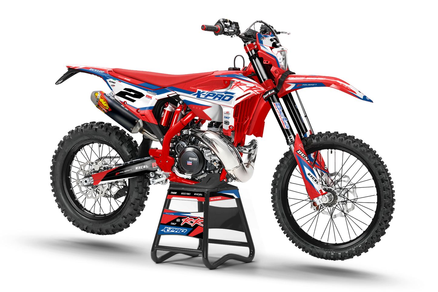 Beta RR X-PRO Toscana Graphics Kit - RX 2T 250 350 RX 4T 450